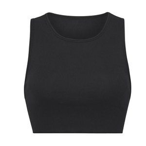 SKIMS Cotton Rib Super Crop Tank